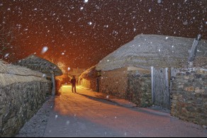 우수상(일반) / 눈내리는 낙안의 밤 /  전남 순천 낙안읍성마을