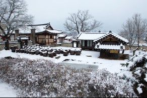 입선 / 고택의 겨울뜰 /  예산군