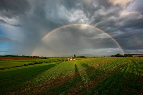 우수[일반카메라] / 무지개를 찾아서 /  경기 안성시 안성목장