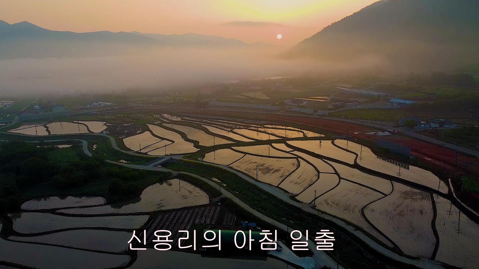 입선[영상] / 신용리의 아침 일출 /  경남 고성군 거류면 신용리